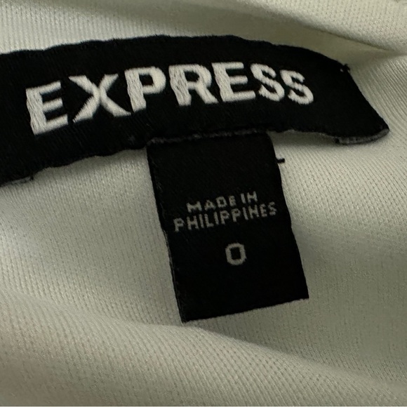 379 Express | EUC White Spaghetti Strap Bodycon Midi Dress (Size 0) - Picture 7 of 11